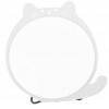 Espelho de Mesa Gatinha Moldura Branca